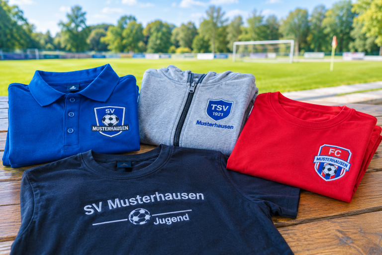 Bestickte Shirts für Vereine
